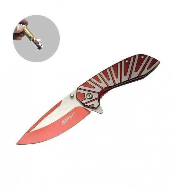 Supertrend M-tech Serisi Y-4 RD 21 CM Metal Kırmızı Bıçak Lüx Se