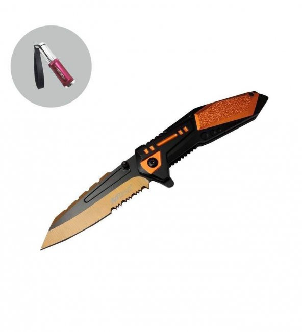 Supertrend M-tech Serisi 4-17-1 21 CM Turuncu Bıçak Lüx Set