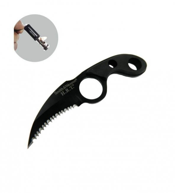 Supertrend Smith&Wesson Serisi SWHRT2-15 CM Siyah Bıçak Lüx Set