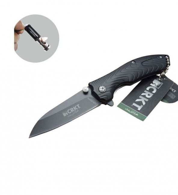 Supertrend CRKT Serisi CR-0249BK-18 CM Siyah Bıçak Lüx Set