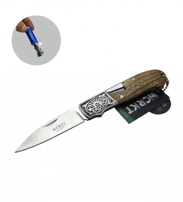Supertrend CRKT Serisi CR-0011zbr-20 CM Zebra Bıçak Lüx Set