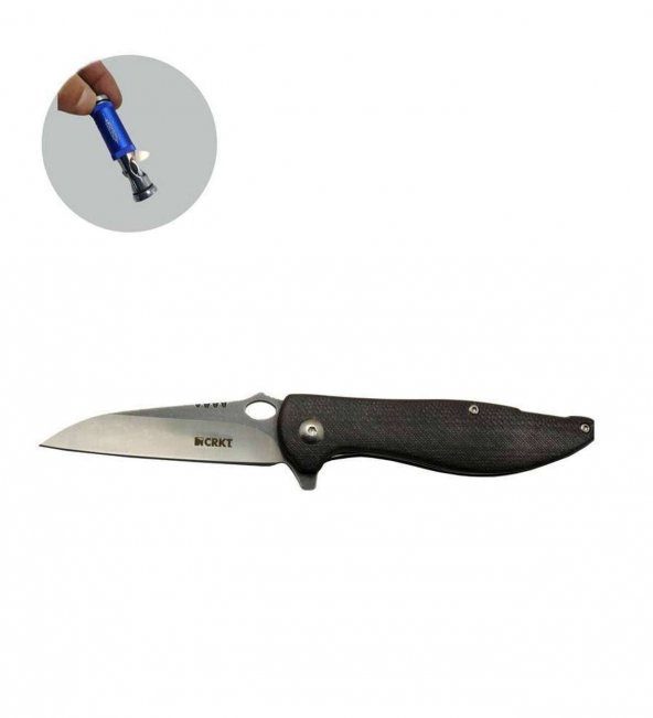 Supertrend CRKT Serisi 1265 BK 18 CM Locust Bıçak Lüx Set