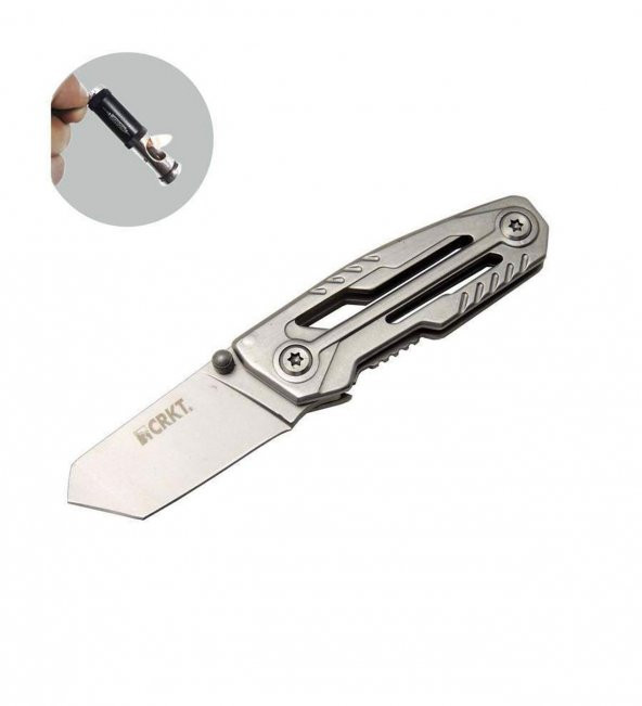 Supertrend CRKT Serisi 1065 WY 11 5 CM Trasher Bıçak Lüx Set