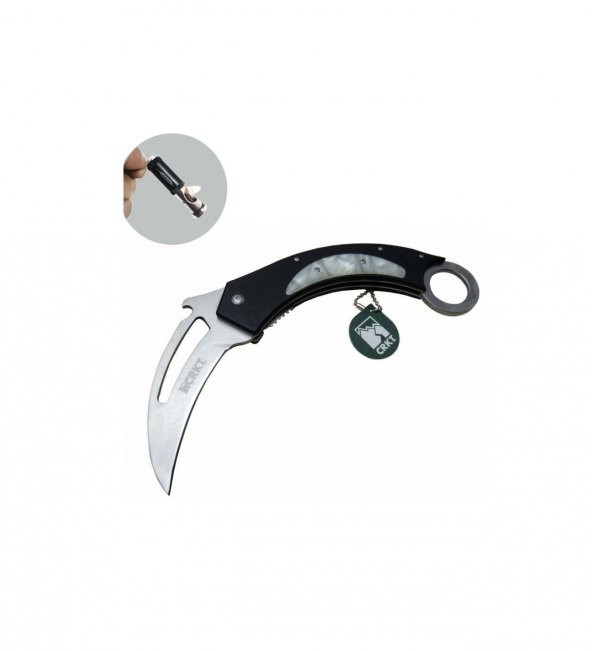 Supertrend CRKT Serisi X-0641WY-23 CM Blacksrambt Bıçak Set