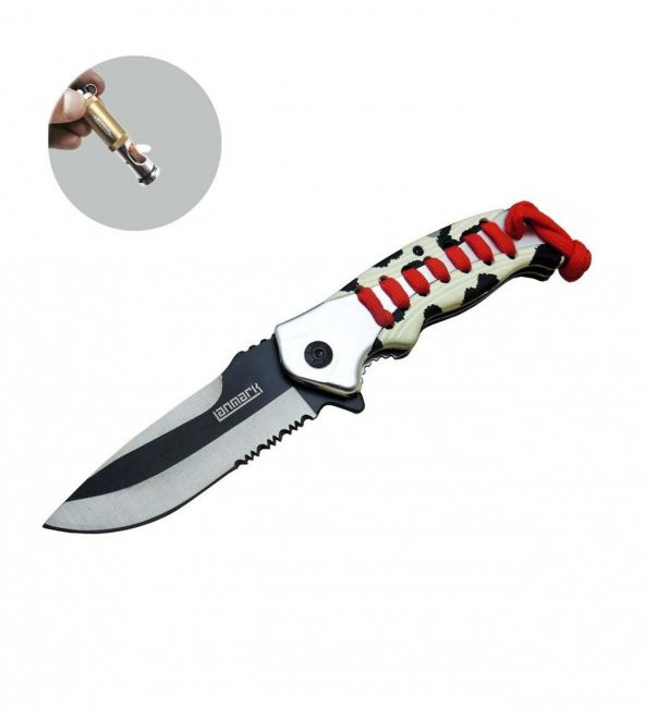 Supertrend Lanmark Serisi KA27-21 CM Renkli İpli Bıçak Lüx Set