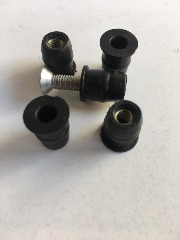MOTOSİKLET ÜNİVERSAL SİPERLİK CAM KLİPSİ SÜSPANSÜYONLU 5 AD - 3
