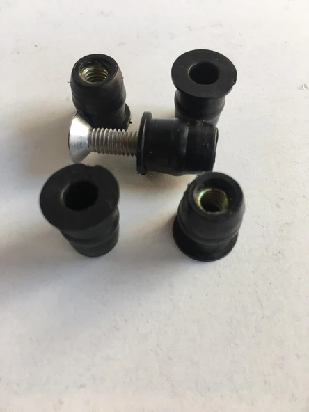 Motosiklet Üniversal Siperlik Cam Klipsi Süspansüyonlu 5 Ad - 2