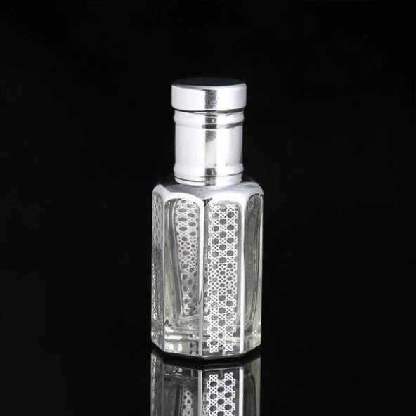 3ml Rollon Cam Parfüm Şişesi Silver ERB114-3ML-A