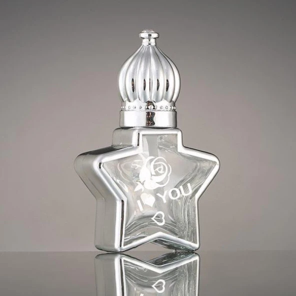 8ml Rollon Cam Parfüm Şişesi Silver ERB116-8ML-B