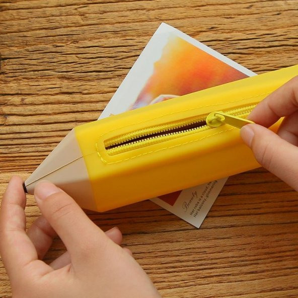 NOVA LANGUO SILIKONLU KALEM CANTASI  (LG-10218) - 2