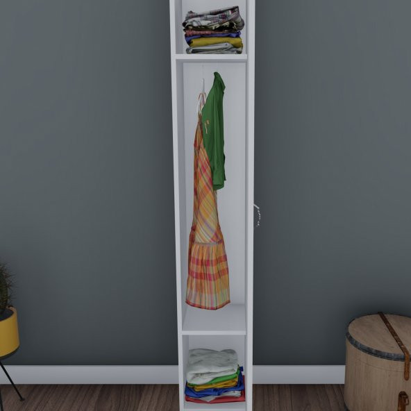 Ünüvar Konsept ÖMER TEK KAPAKLI GARDROP - Resim 5