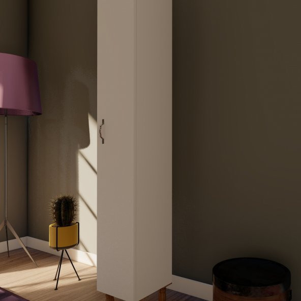 Ünüvar Konsept ÖMER TEK KAPAKLI GARDROP - Resim 2