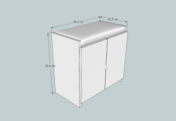 Emre Puflu Ayakkabılık - (Ceviz-Beyaz) k1 - 5