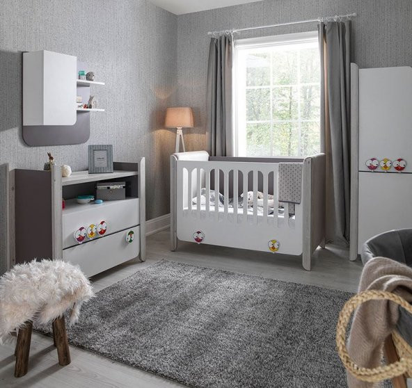 Rengarenk Birdy 70X130 Beşik - 6