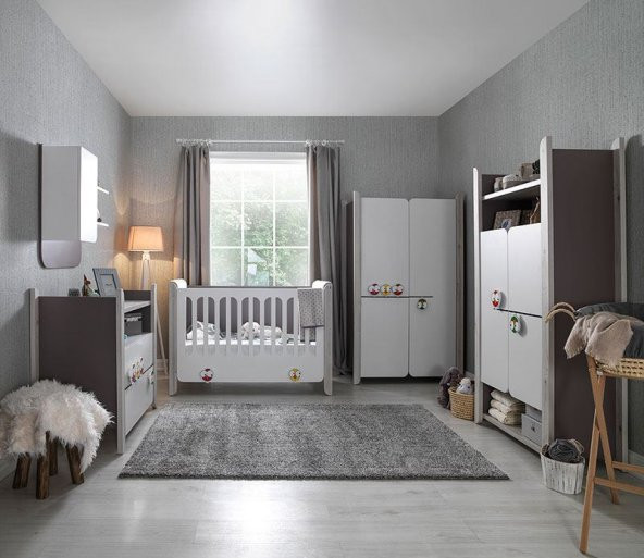 Rengarenk Birdy 70X130 Beşik - 7