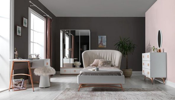 RENGARENK Sirena 3 Kapaklı  Gardrop ürün görseli