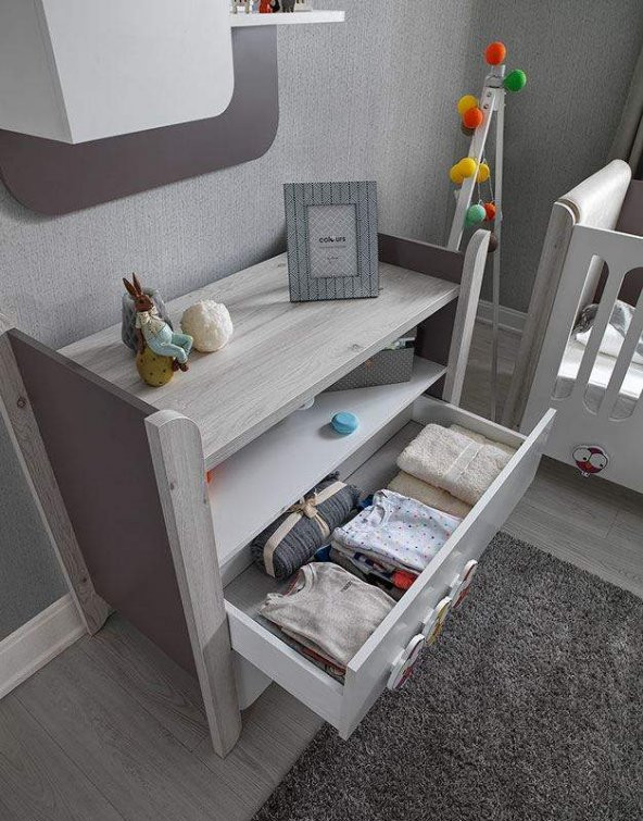 RENGARENK Birdy  Şifonyer - Resim 3