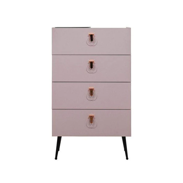 Ünüvar Konsept RENGARENK Flamingo  Şifonyer  k1 - Resim 2