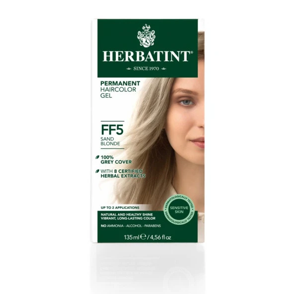 Herbatint FF5 Blond Sable Kum Sarısı Saç Boyası 150ml.