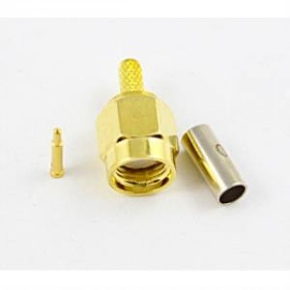 RG-174 Tipi SMA Konnektör - Erkek ürün görseli