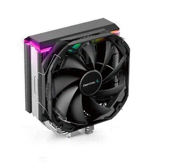 DEEPCOOL 1400mm PWM fanlı Tekli Kule Tipi ARGB İşlemci Hava Soğutucu AS500 - 2