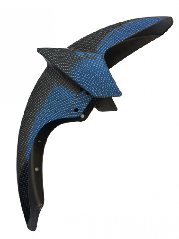 YBR K ÖN ÇAMURLUK KARBON KAPLAMA SİYAH 100 YERLİ - Resim 2