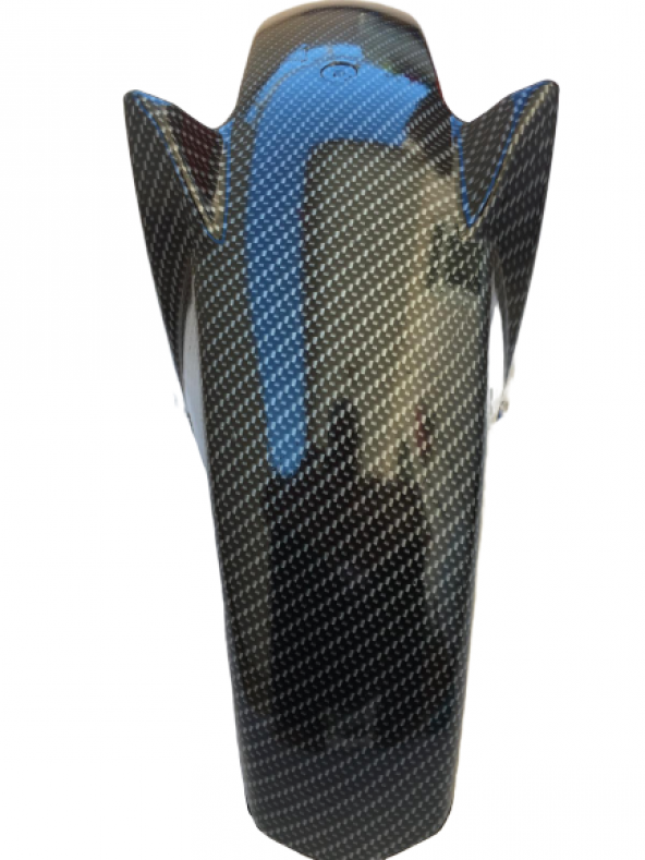 YBR K ÖN ÇAMURLUK KARBON KAPLAMA SİYAH 100 YERLİ - Resim 3