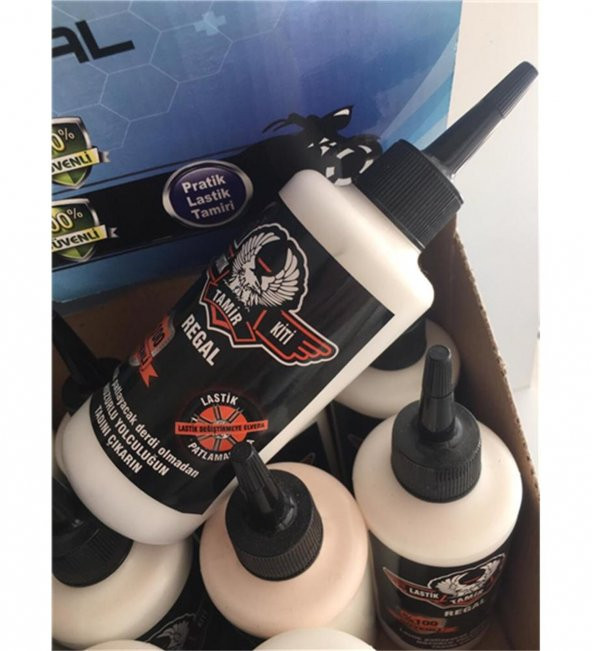 12 Lİ LASTİK TAMİR ZIRHI REGAL LASTİK TAMİR SÜTÜ EKONOMİK PAKET - 2