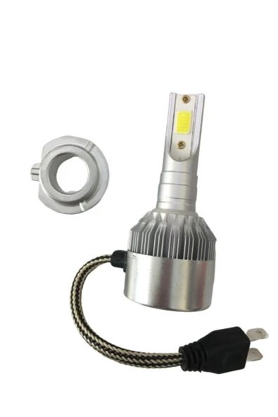 Sfx H-7 Zenon Led Fanlı Motosiklet Far Ampulu Honda Yamaha - Resim 3