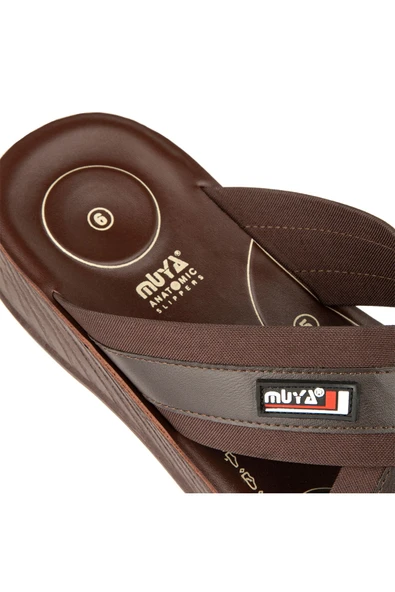 MUYA Orthopedix Ikon 6 Nokta Anatomik Dört Mevsim Erkek Terlik 31304 - 4