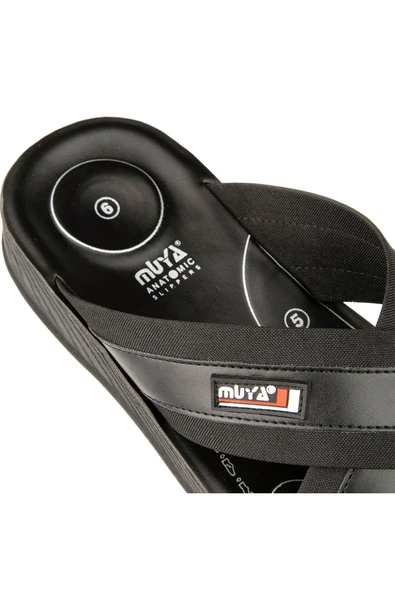MUYA Orthopedix Ikon 6 Nokta Anatomik Dört Mevsim Erkek Terlik 31304 - 9