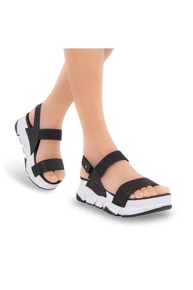 MUYA Orthopedix Keid Anatomik Lastik Üst Bantlı Kadın Sandalet 31187 - 8