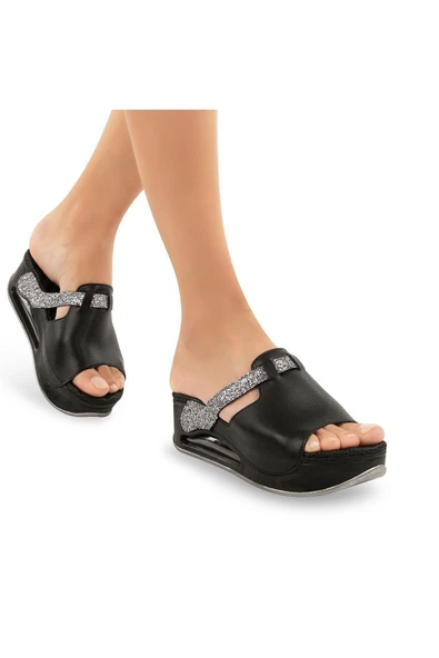 MUYA Orthopedix Libra Anatomik Air Max Tabanlı Kadın Terlik 31214 - 8