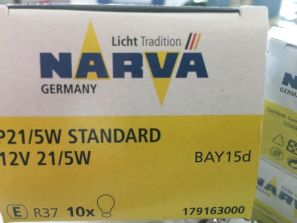 NARVA 12V 21/5W STANDART STOP AMPULU ŞAŞI TIRNAK 2 ADET