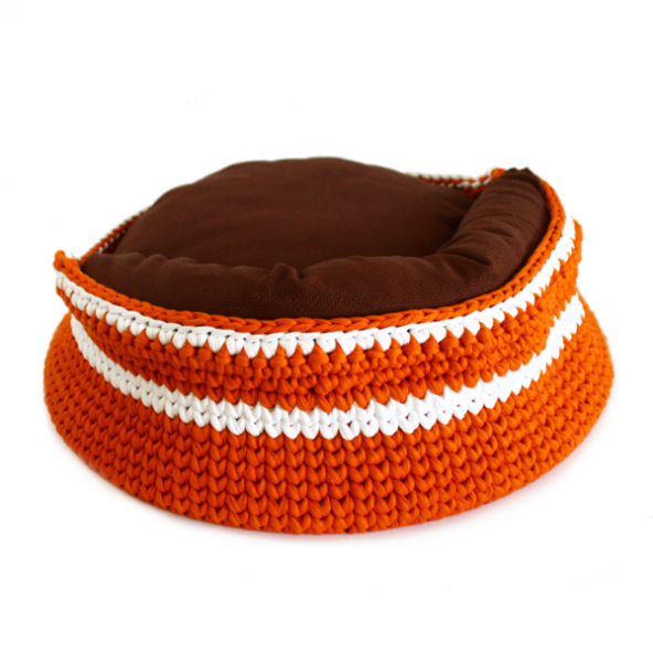 Kedi Köpek Yatağı Turuncu - 3