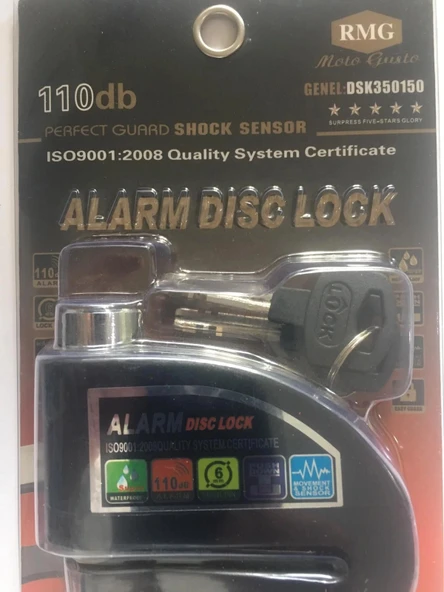 ALARMLI DİSK KİLİDİ BÜYÜK MODEL ürün görseli 1