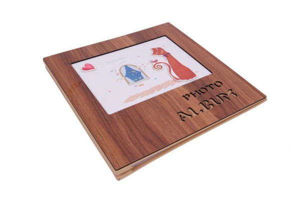 Ahşap Kapaklı Fotoğraf Albümü - 2