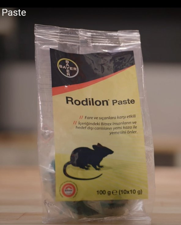 Bayer Rodilon 100 gr Fare Pastası