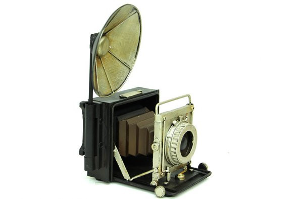 Dekoratif El Yapımı Fotoğraf Makinesi - 3