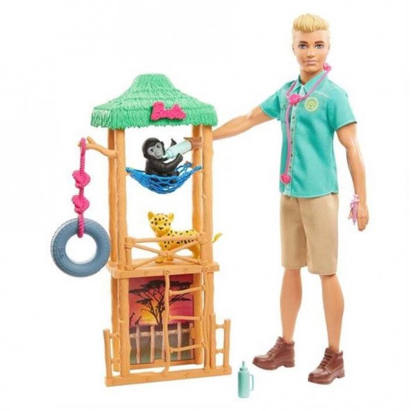 Barbie Ken ve Meslekleri Oyun Setleri