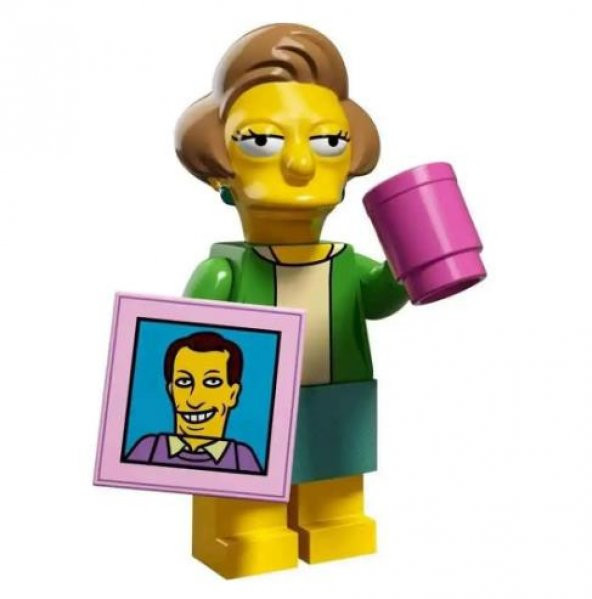 Lego 71009  Simpsons serisi 2 - 14 Mrs. Edna Krabappel