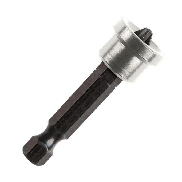 Şapkalı Alçıpan Vidalama Bits Ucu 50 mm Yıldız PH2 S2 Çeliği Uç