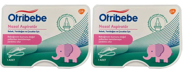 Otribebe Yumuşak Uçlu Nazal Aspiratör 2 Adet ürün görseli