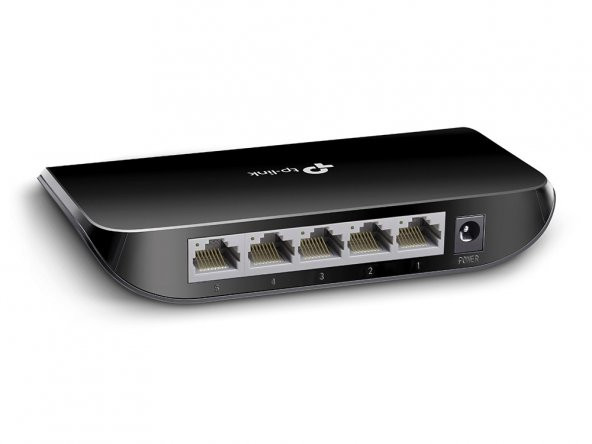 TP-Link TL-SG1005D 5 Port 10/100/1000 Mbps Gigabit Switch - 5