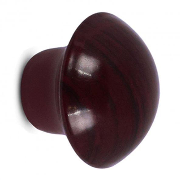 (10 ADET) Mantar Düğme Kulp Çekmece Dolap Kapak Kulpu Kulbu Maun - Resim 3