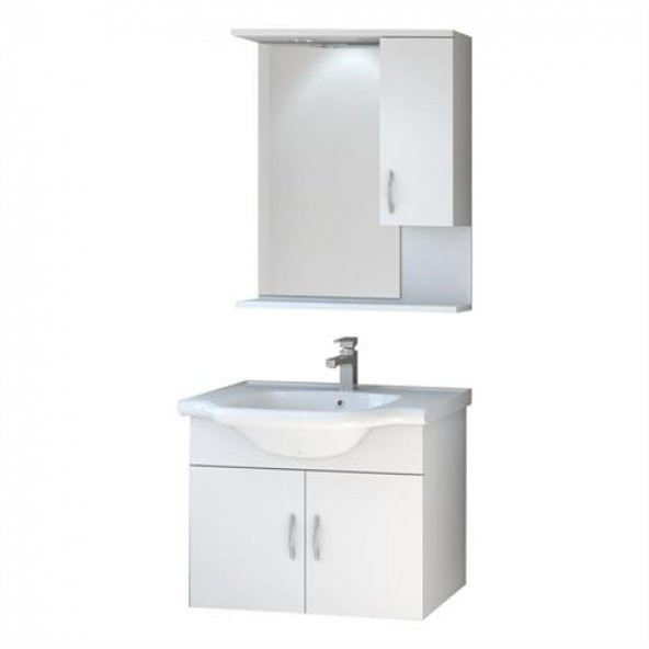 Denko Akyazı 65 cm MDF Banyo Dolabı Takımı