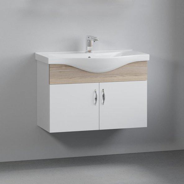 Denko Akyazı 80 cm MDF Alize Banyo Dolabı Takımı - 2