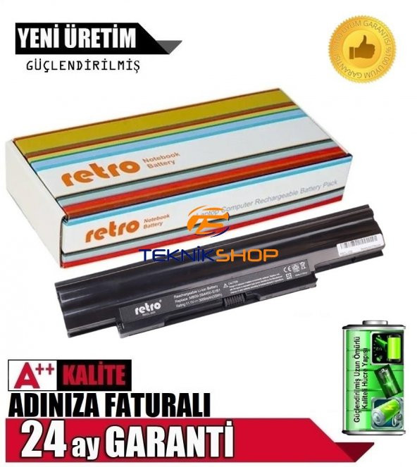 Casper MB50-3S4400-G1L3 Notebook Bataryası - Siyah - 6Cell 65Wh