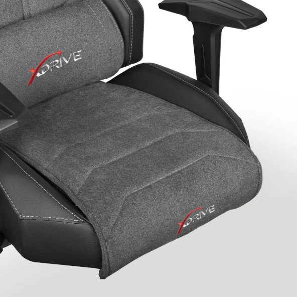 xDrive Premium Oturak Pad Kumaş Gri - Resim 2