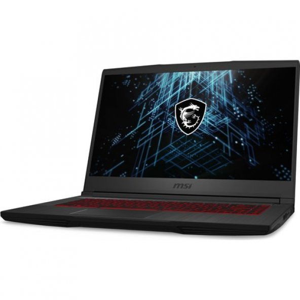 MSI GF65 Thin 10UE-015XTR Intel Core i5 10200H 16GB 512GB SSD RTX3060 Freedos 15.6" FHD Taşınabilir Bilgisayar - Resim 3